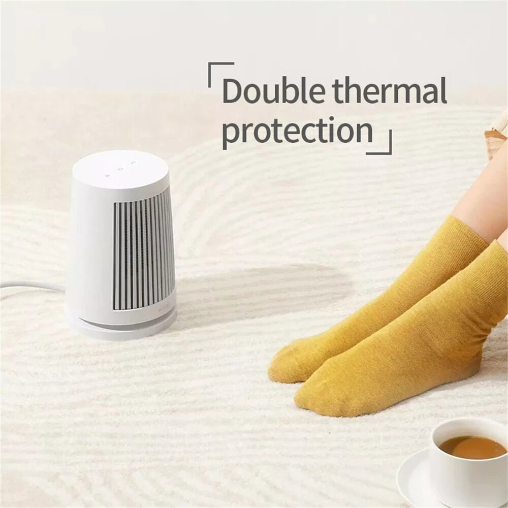 Xiaomi Mijia Electric Heaters Fan Countertop Mini Home Room Handy Fast Power Saving Warmer for Winter PTC Ceramic Heating